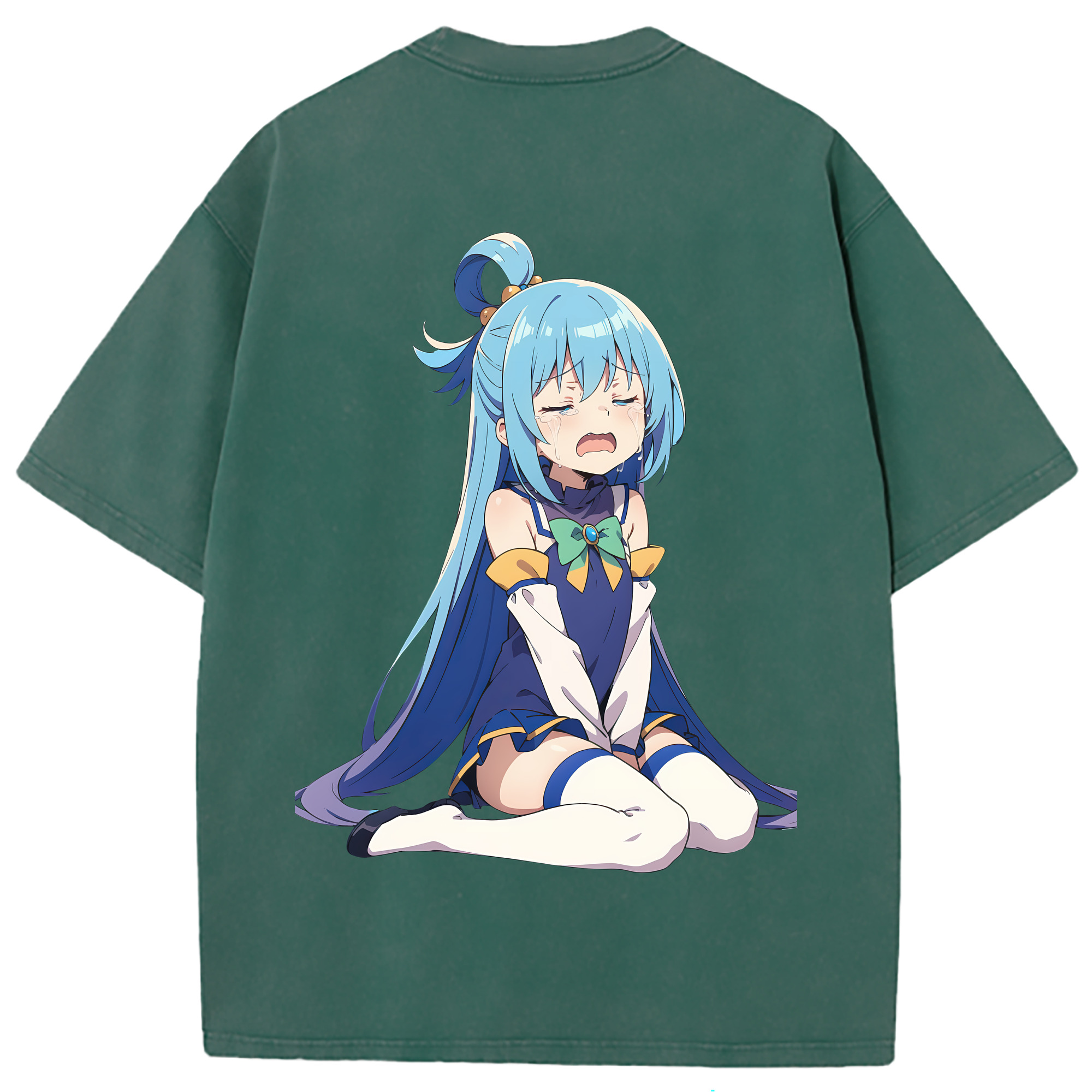 （画像用） 転スラ Regarding Reincarnated to Slime 綿100% ヴィンテージ風 半袖Tシャツ（背面プリント）